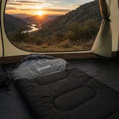 WILD TRAVEL - Saco De Dormir Confort Trail 3 Estaciones -5° +15° 1400g