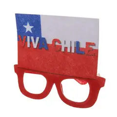 GENERICO - Lentes Fiestas patrias 15.5x14.7cm color aleatorio 90605