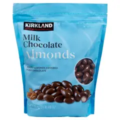 KIRKLAND - Almendras Bañadas en Chocolate 1.36 Kg