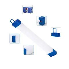 GENERICO - Pack 3 tubos De Emergencia Recargable USB Barra Luz lampara Led 60w 52cm
