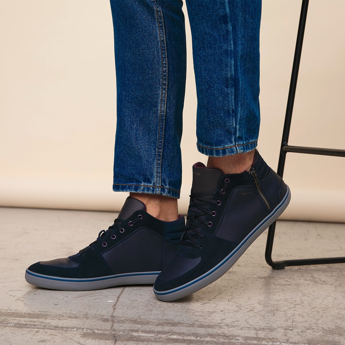 GEOX - Geox Zapatilla Urbana Hombre Azul