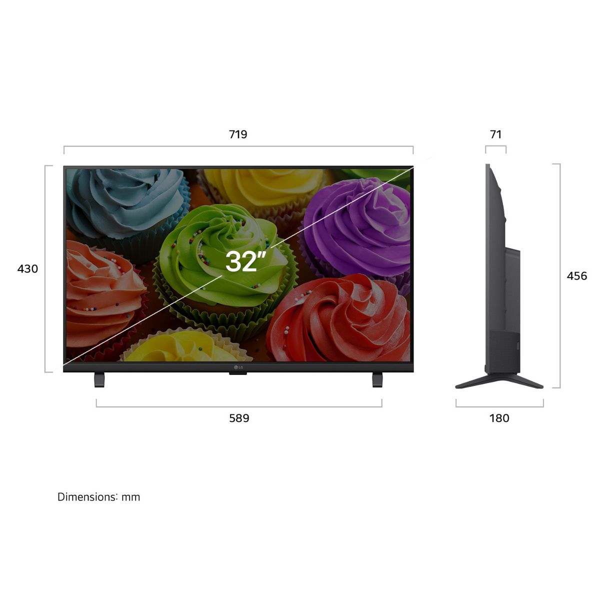 LG - LG SMART TV AI LB65 FHD 2026 de 32 pulgadas