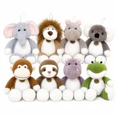 GENERICO - Peluche Colección Animales de la Selva Kawaii 30 cm