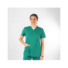 PAOLA TALA - Blusa Clínica Área Médica Mujer Entallada - Modelo Ale