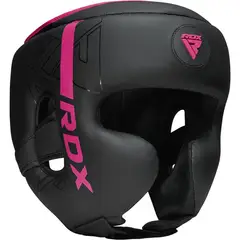 RDX - Cabezal Protector Pómulos F6 Boxeo y Artes Marciales Rosado S
