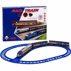 GENERICO - Juguete Tren Eléctrico Con Vías 19 Piezas Luces Y Sonido