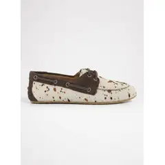 GIANI DAFIRENZE - Mocasin Cuero Mujer Aria Print
