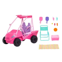BARBIE - EN LA PLAYA VEHICULO BUGGY DE PLAYA MATTEL JFV68 mattel