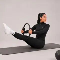 GENERAL - Conjunto Deportivo Premiun Chaqueta con Cierre + Calza Flare de Cintura Alta