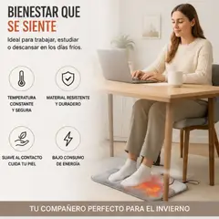 MOVI - Calienta Pies Multifuncional USB 3 en 1. Confort y Calor Donde Más lo Necesitas