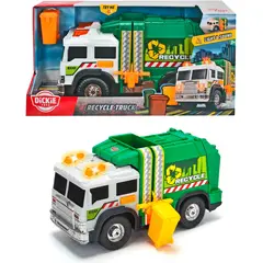 Dickie Toys - Camion Basurero Dickie Premium con luces y sonidos Dickie
