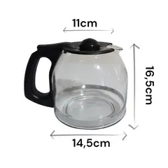 GENERICO - Jarra Para Cafetera Oster 12 Tazas Genérica