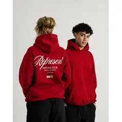 GENERAL - Polerón Hoodie Unisex Diseño Represent Con Capucha