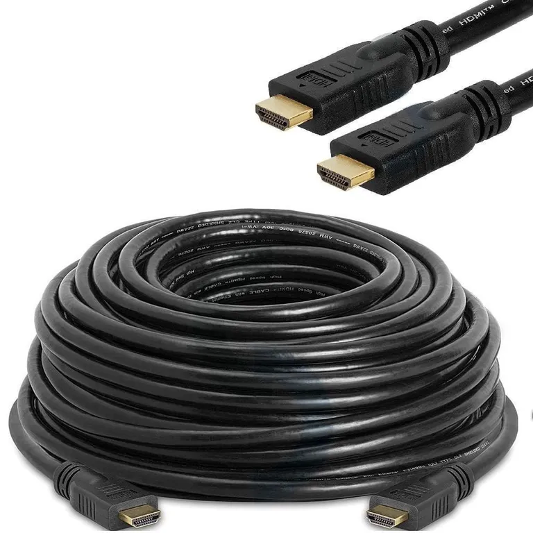 AMBM SHOP 30 Metros Cable Hdmi Full Hd 3d Reforzado Y Recubierto