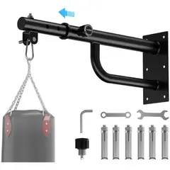 GENERICO - Estirable Soporte Saco Boxeo Ejercicio Colgante Pared 150kg