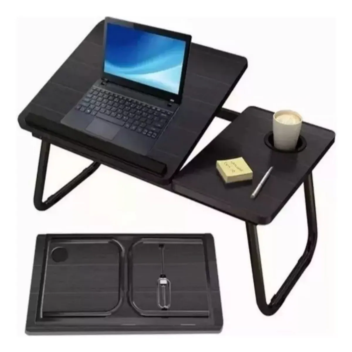 Mesa Cama Portátil Plegable Para Laptop Soporte Altura Ajust, marca GENERICO - Foto Principal