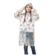 GENERICO - Poncho Para Niña Capa Impermeable Para Lluvia Viento Invierno