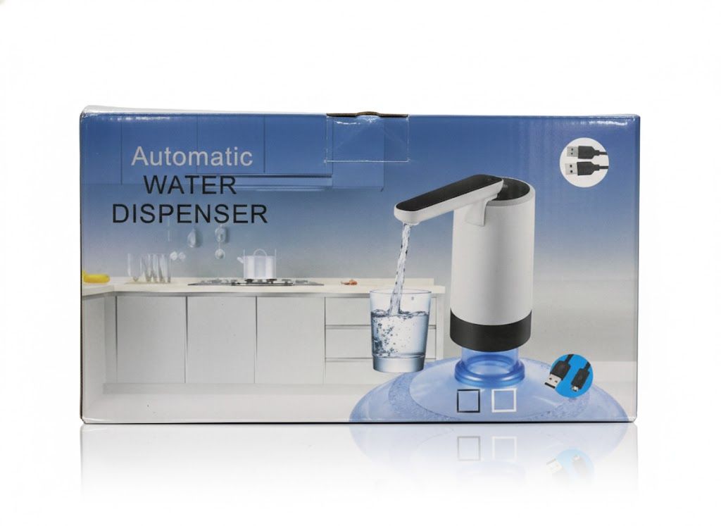GENERICO Bomba Dispensador De Agua Dispensador Automático Usb Color Blanco