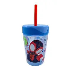 KEEP TITANIO - VASO BOMBILLA SPIDERMAN K PELICULA 520 ML MARVEL
