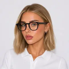 NOVY - Marco Lentes Armazon Óptico Retro Ovaladas Hombre Mujer