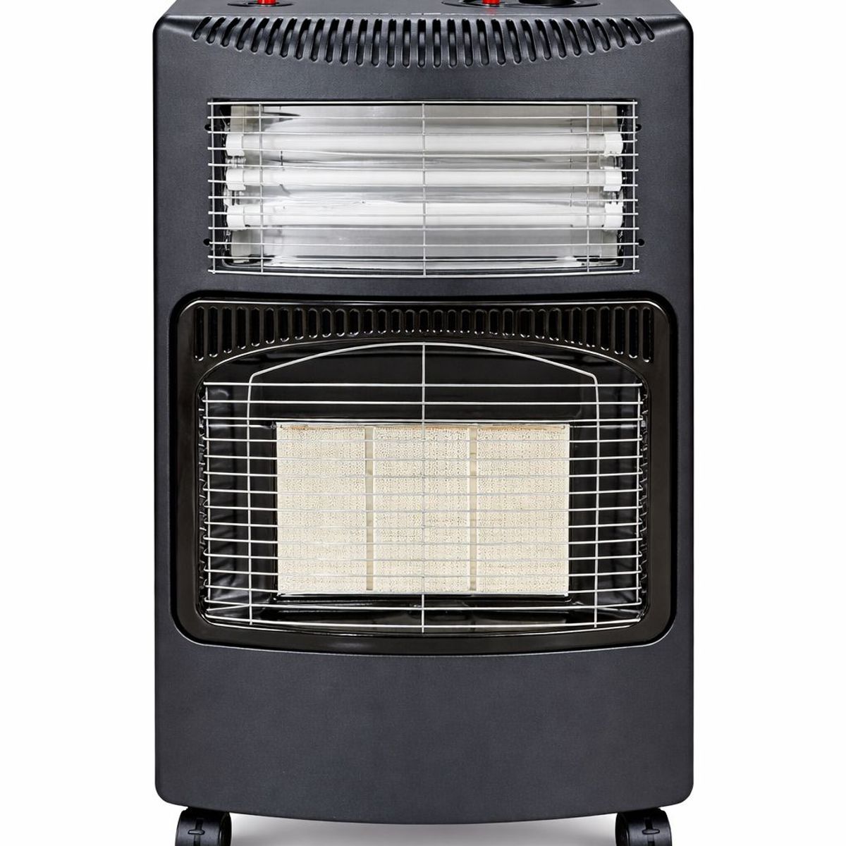 GENERICO - Calefactor-Estufa 2 en 1 A Gas y Eléctrica Feixiang 4200W