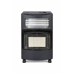GENERICO - Calefactor-Estufa 2 en 1 A Gas y Eléctrica Feixiang 4200W
