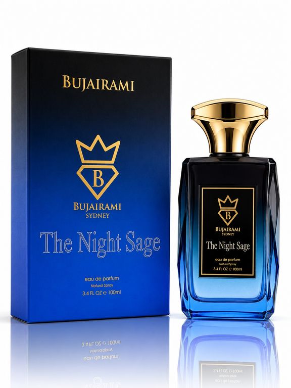 Bujairami - The Night Sage Perfume Hombre EDP 100 ml Premiun Australiano 100 ML