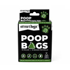 STREET DOGS - Bolsas Perros Poop Biodegradables 18 Rollos 270u