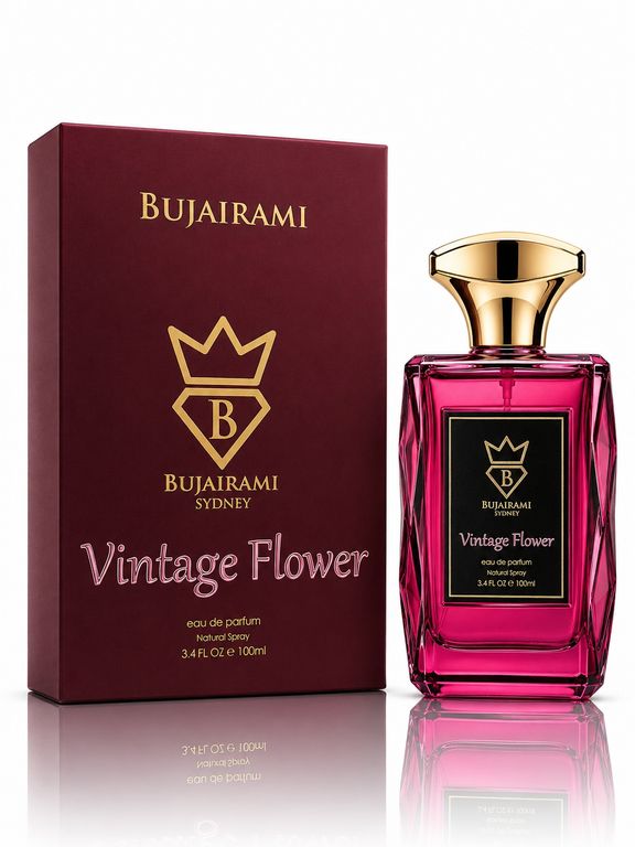 Bujairami - Vintage Flower Perfume Mujer EDP 100 ml Premiun Australiano 100 ML