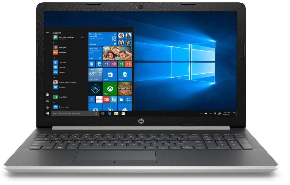 Laptop 15-db0031nr AMD A9 8GB 256GB SSD Plata