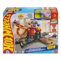 GENERICO - Mattel Hot Wheels Pista Dulces del Centro