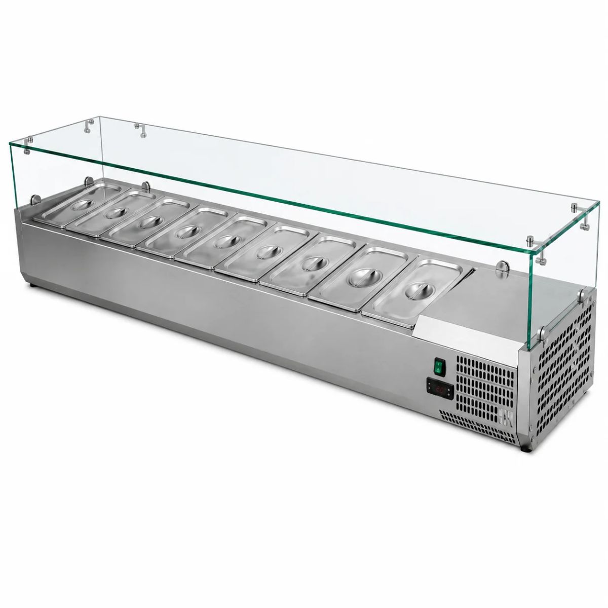 MASTERCOLD - SALAD BAR SOBREMESA 4 GN 13 120X34X50CM +2+8°C THV1200330 MASTERCOLD