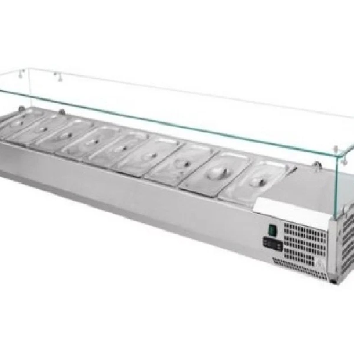 MASTERCOLD - SALAD BAR SOBREMESA 4 GN 13 120X34X50CM +2+8°C THV1200330 MASTERCOLD