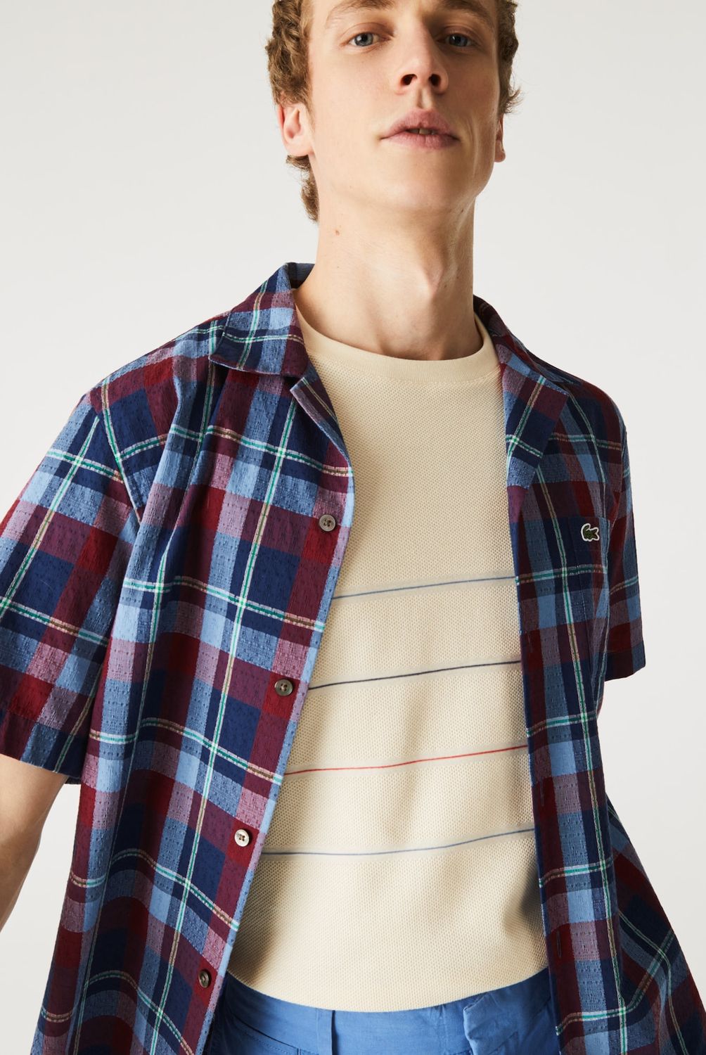 LACOSTE - Camisa De Hombre