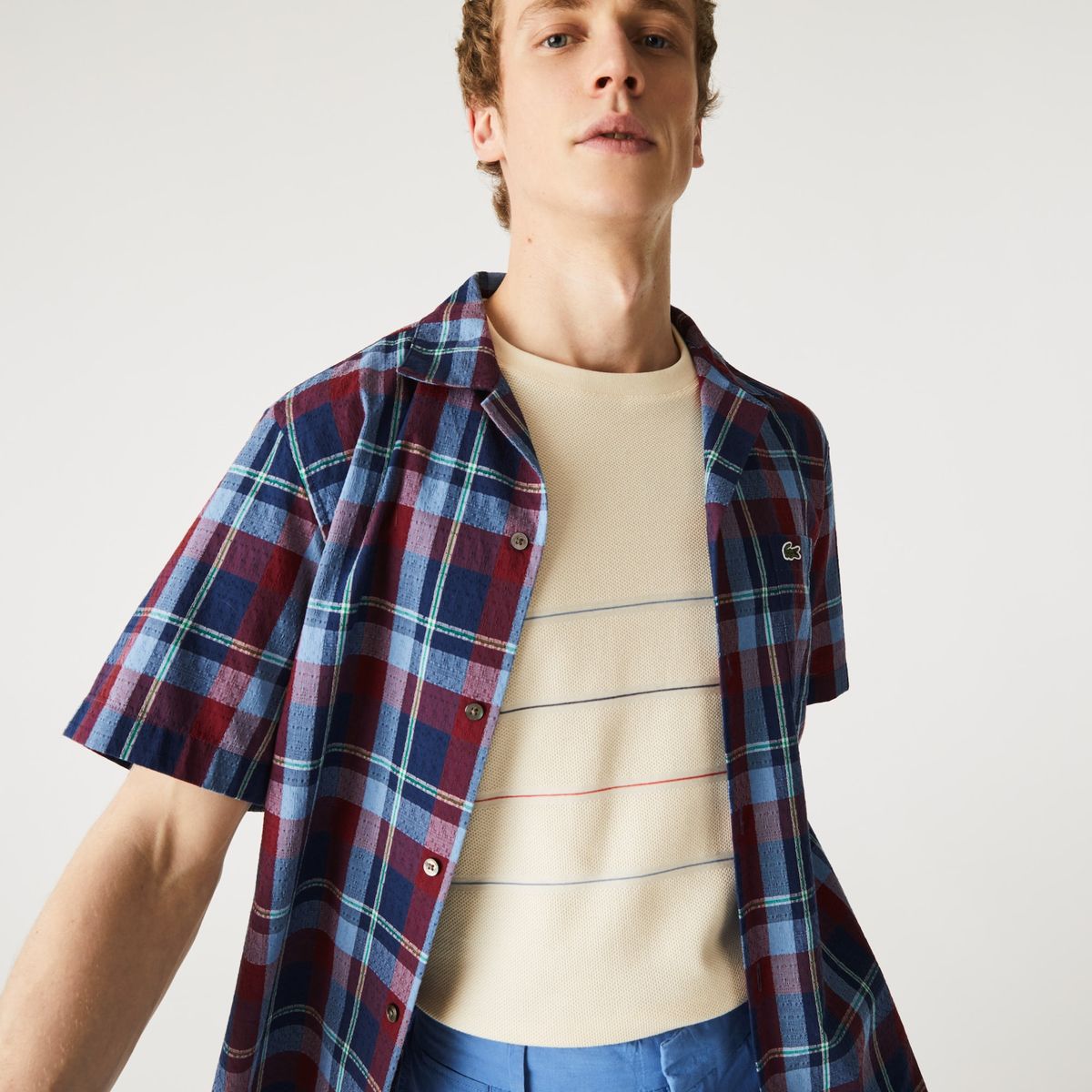 LACOSTE - Camisa De Hombre