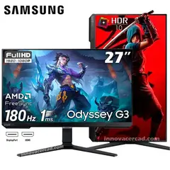 SAMSUNG - MONITOR 27¨ ODYSSEY G3 180HZ