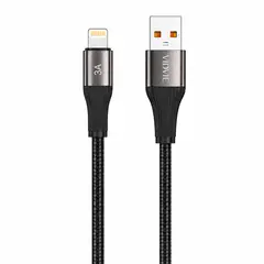 GENERICO - Cable Carga Rapida y Datos Lightning 1m 3a V8 Trenzado Vidvie