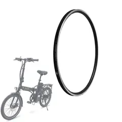 GENERICO - Aro 20 Doble Pared Aluminio 36H Negro E-Bike