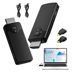 EMETRES - Transmisor Hdmi Inalambrico 1.4 1080p Alcance 10m