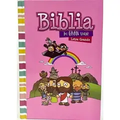 ABBA - Biblia Reina Valera 1960 Mi Gran Viaje Tapa Dura Rosa