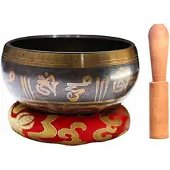 GENERICO - Cuenco Tibetano 7 Metales Cuenco Tibe Cuencos Tibetanos 8cm