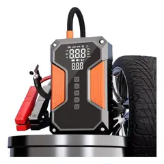 GENERICO - Partidor De Batería 12v 800a Con Compresor De Aire Portátil
