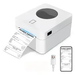 GENERICO - Impresora Térmica Etiquetas Adhesivas Usb + Bluetooth 104mm