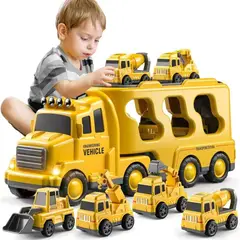 GENERICO - 5 En 1 Camión De Construcción Juguetes Regalo Para Niños