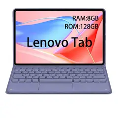 LENOVO - Tablet Tab 8GB+128GB WiFi+Teclado Púrpura