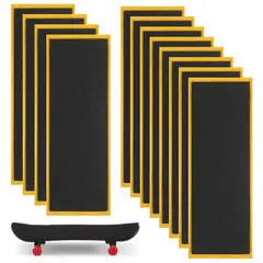 GENERICO - 10PZS Cinta De Agarre Espuma Para Patineta De Dedo Adhesivo Antideslizante Para Fingerboard 38x110Mm