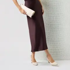 LUZ DA LUA - Cartera Clutch Cuero Fiesta