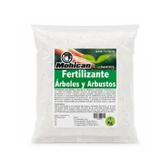MOHICAN - Fertilizante Para Arboles Y Arbustos NPK (11-10-15) 1 Kg
