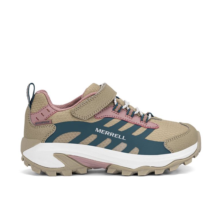 Zapatilla Waterproof Moab Spd Niña Beige