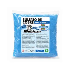 MOHICAN - Sulfato De Cobre Alguicida Para Piscinas 1 Kg